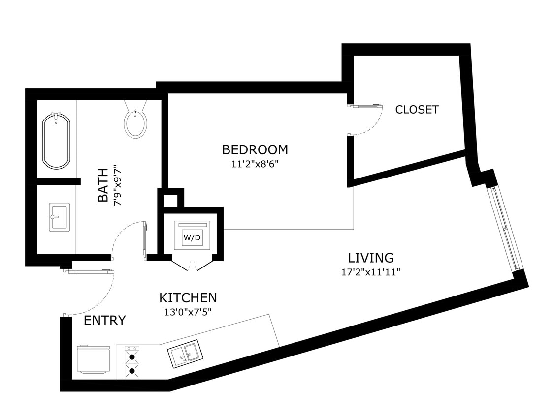 Floor Plan - Studio B