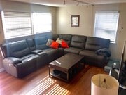 Living room, new hardwood floors - 125 Prospect S Ave