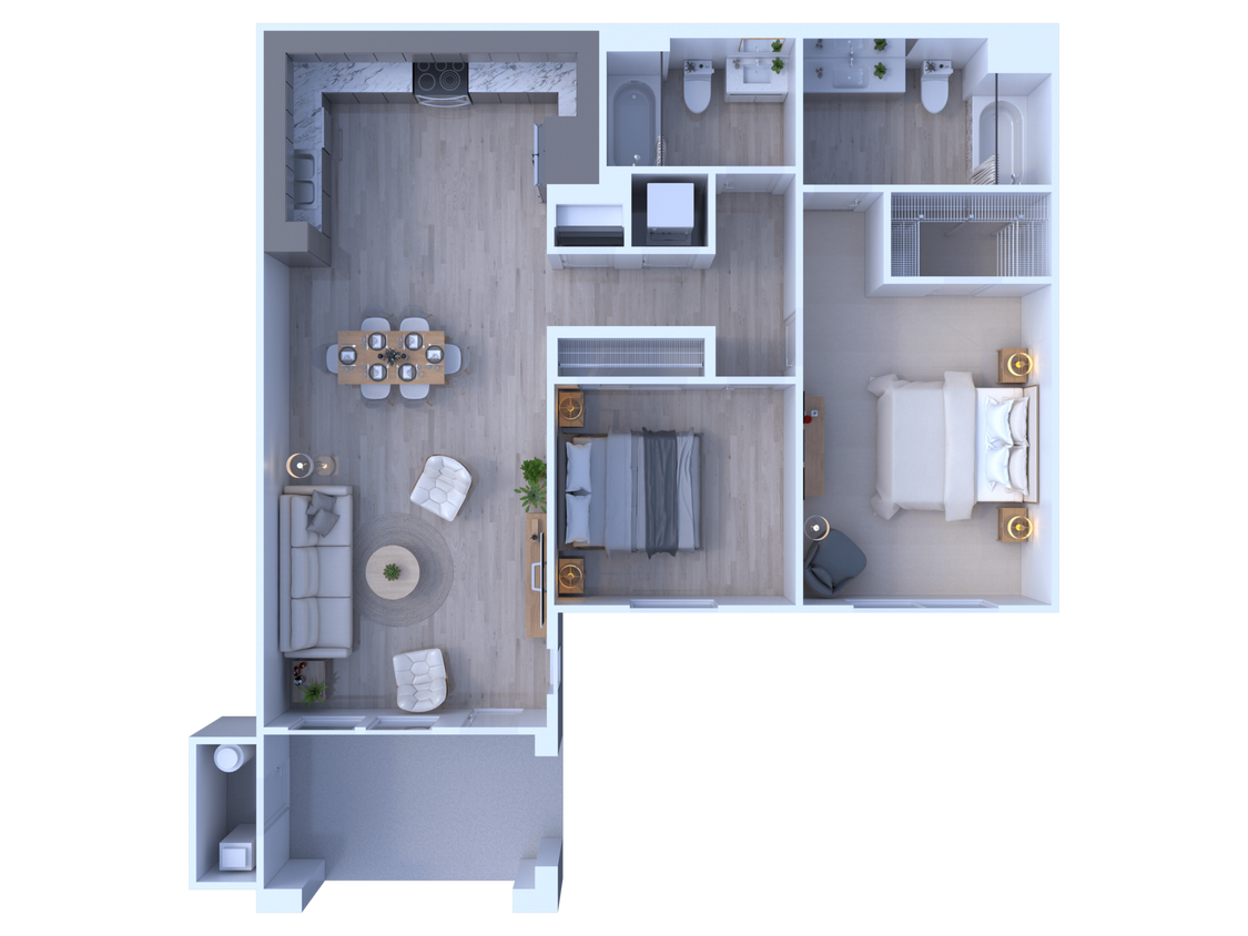 Floor Plan - Monaco