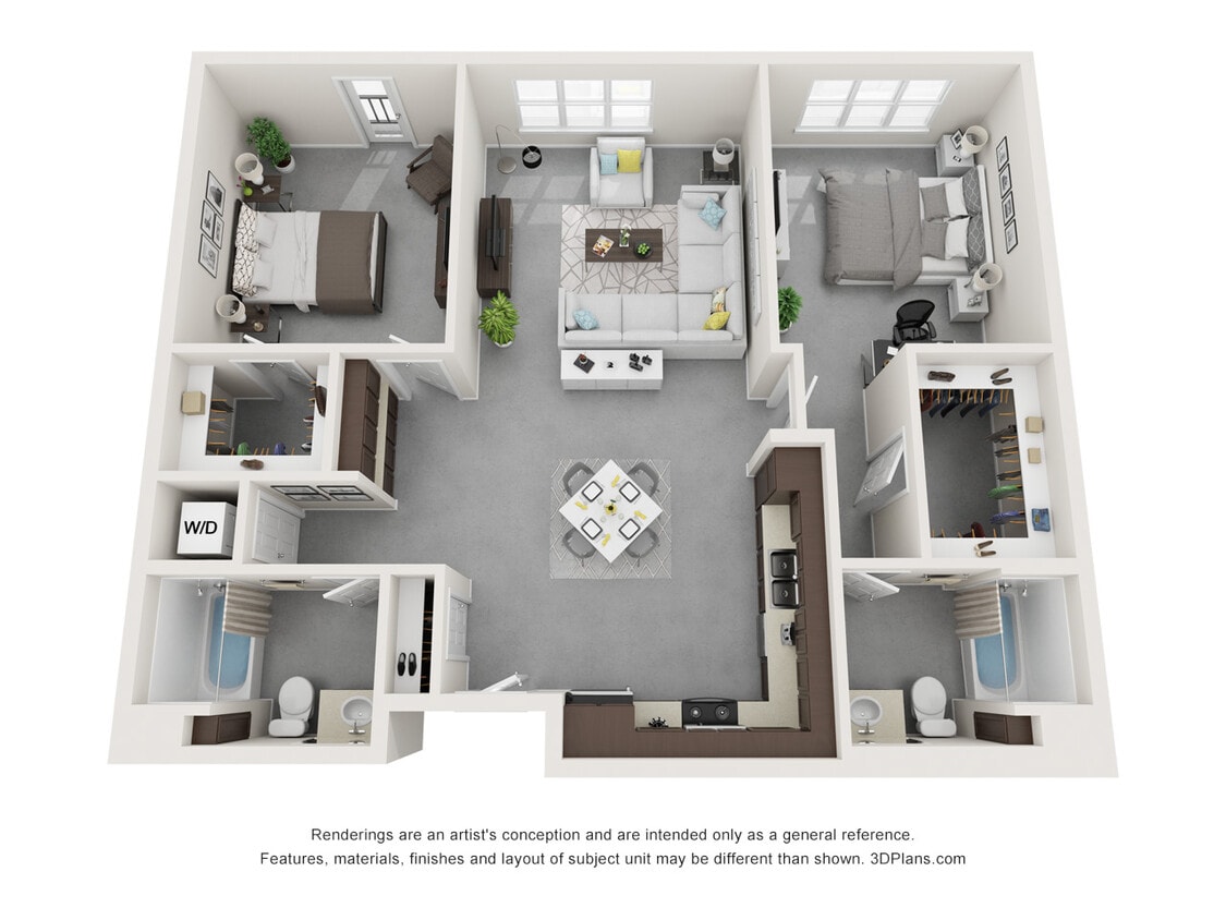 Floor Plan - 2x2