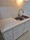 Kitchen Quartz counter sink - 3229 Glenhurst Ave Apartments