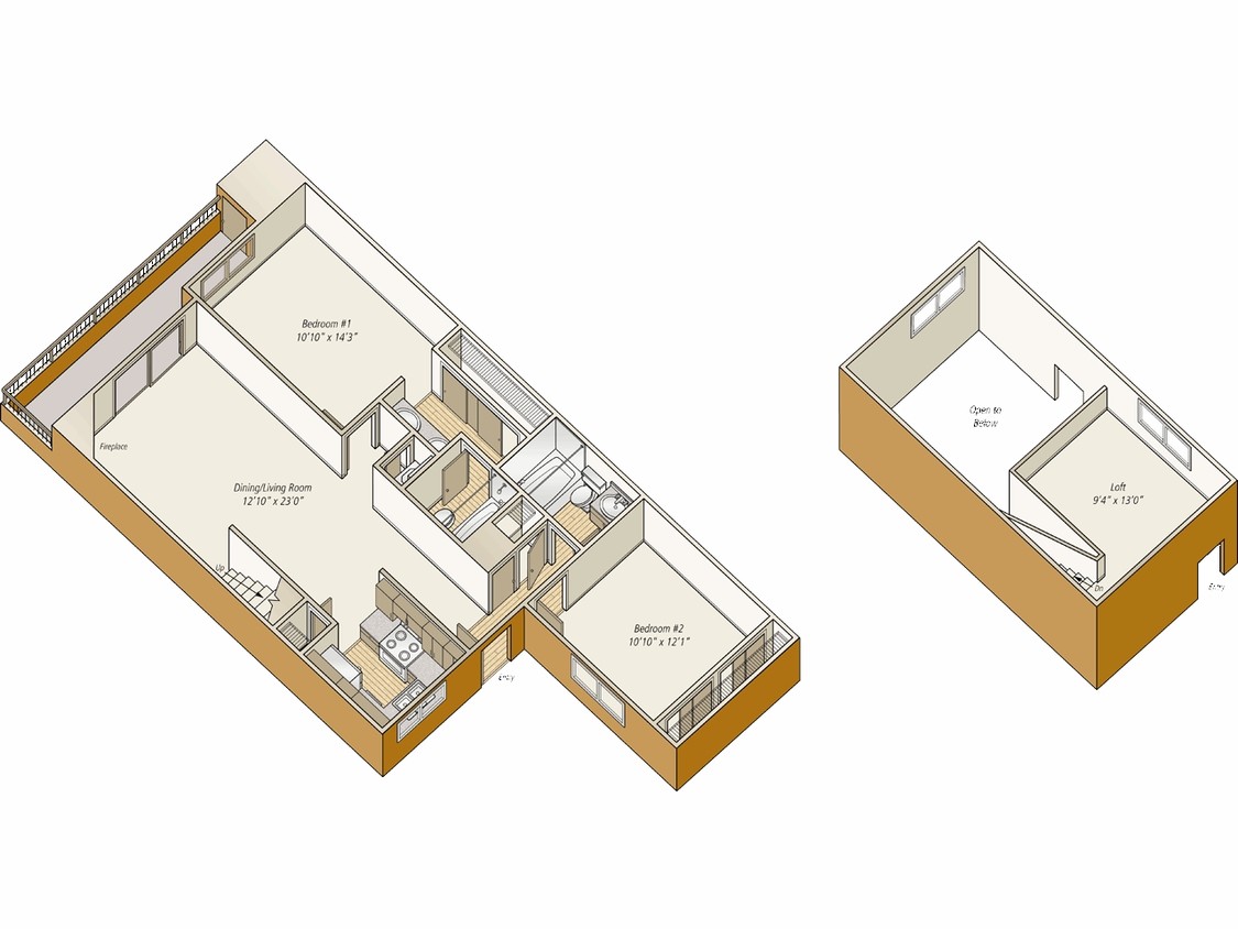 Floor Plan - B3LR