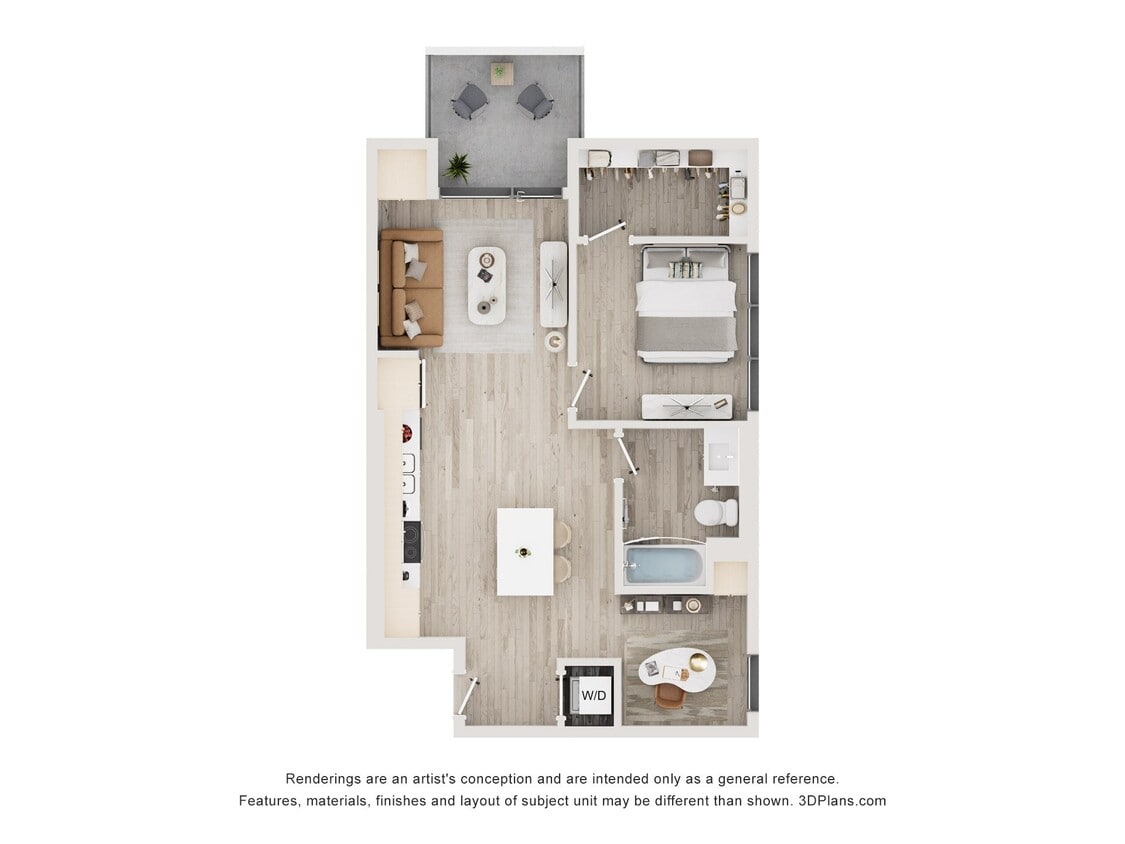 Floor Plan - 1B1