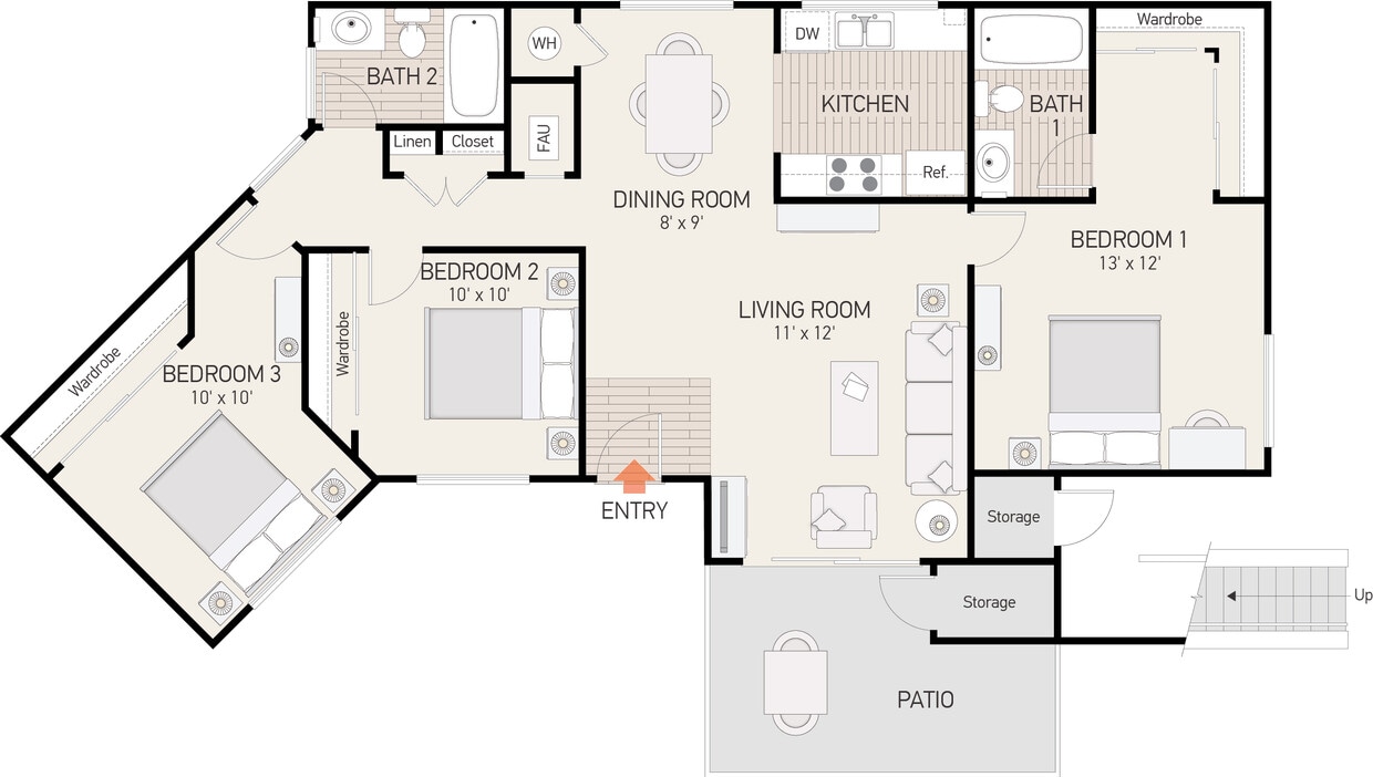 Floor Plan - Northwood Park- Plan E