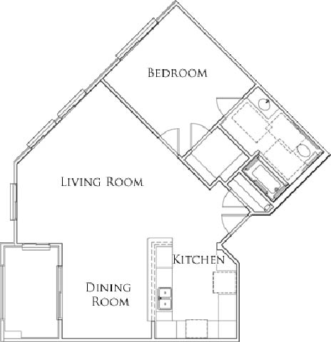 Floor Plan - Unit 1X