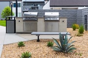 BBQ Area - The Edward Apartments