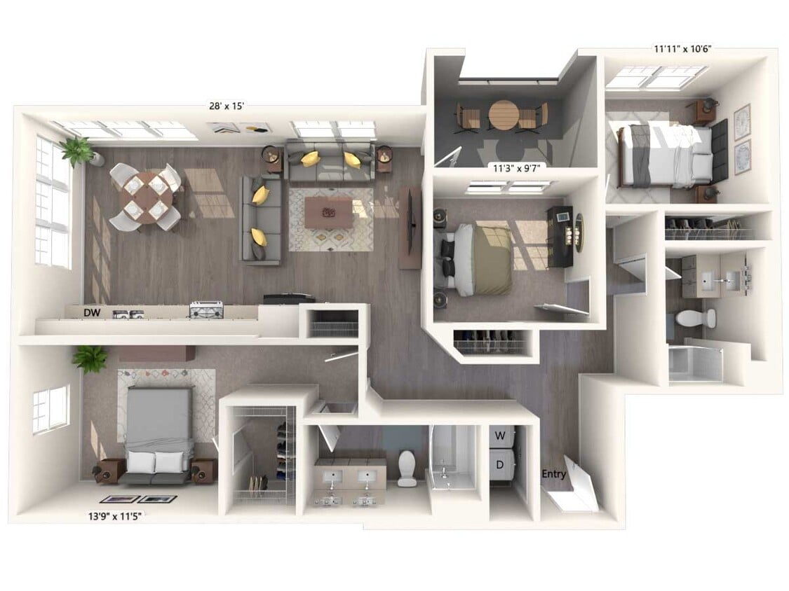 Floor Plan - C1-1350