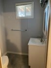 Large shower and separate area for sink and toilet - 25084 Valle Dr House Unit A