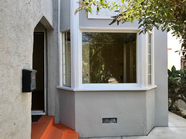 Bay Window from Outside Entrance - 5362 Monroe St Unit 5362Monroe