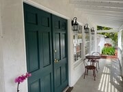 Front porch & side garden - 467 S Bentley Ave