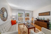 2BR, 2BA - 969SF - Living Room - The Villas at Camino Bernardo