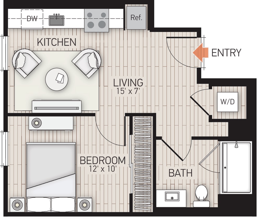 Floor Plan - Plan 104 - BRAND NEW