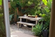 Private Back Yard - 503 Bay St Apartments Unit A