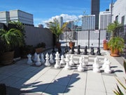 Rooftop Terrace - Outdoor Chess - Premiere Towers Apartments