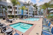 Enjoy the spa and heated pool - 5550 Wilshire at Miracle Mile by Windsor Apartments