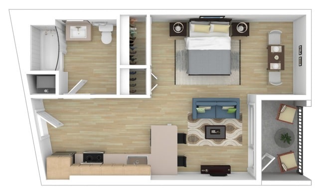 Studio Apartment - S2