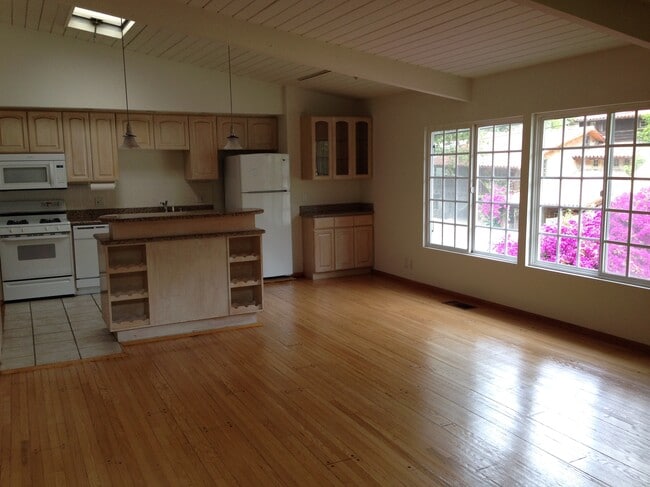 2nd floor LR and Kitchen - 1815 N Beverly Glen Blvd