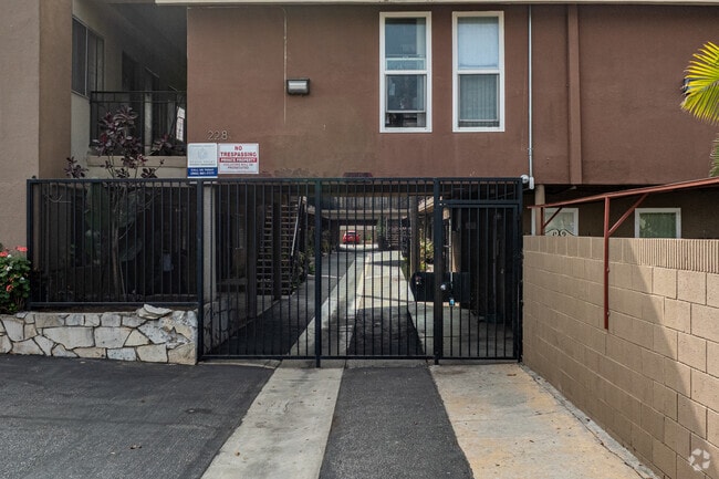 Entrance - Carson Palms Apartments