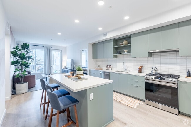 2BR, 2BA - 1,151SF - Kitchen - Folia