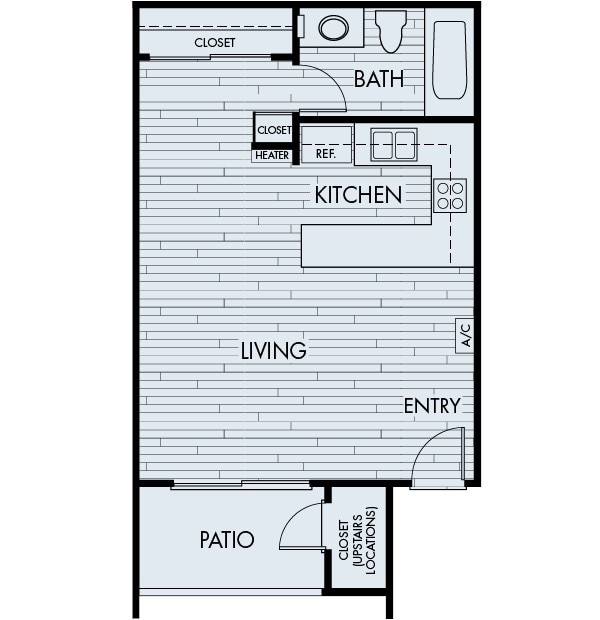 Floor Plan - Cerritos Plan SA