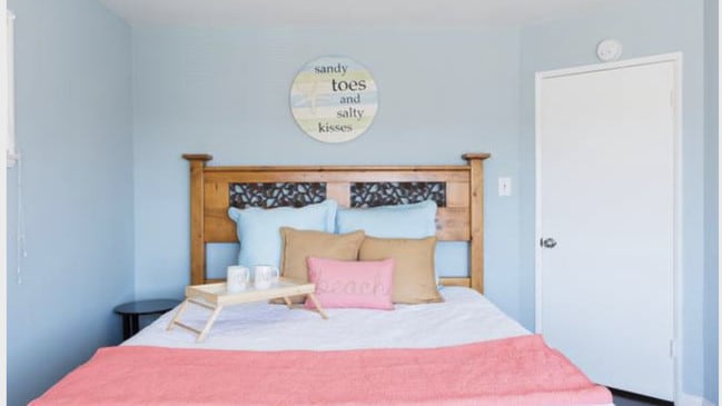 King bed fits in Master w/ocean views. - 1142 Manhattan Ave Unit 1