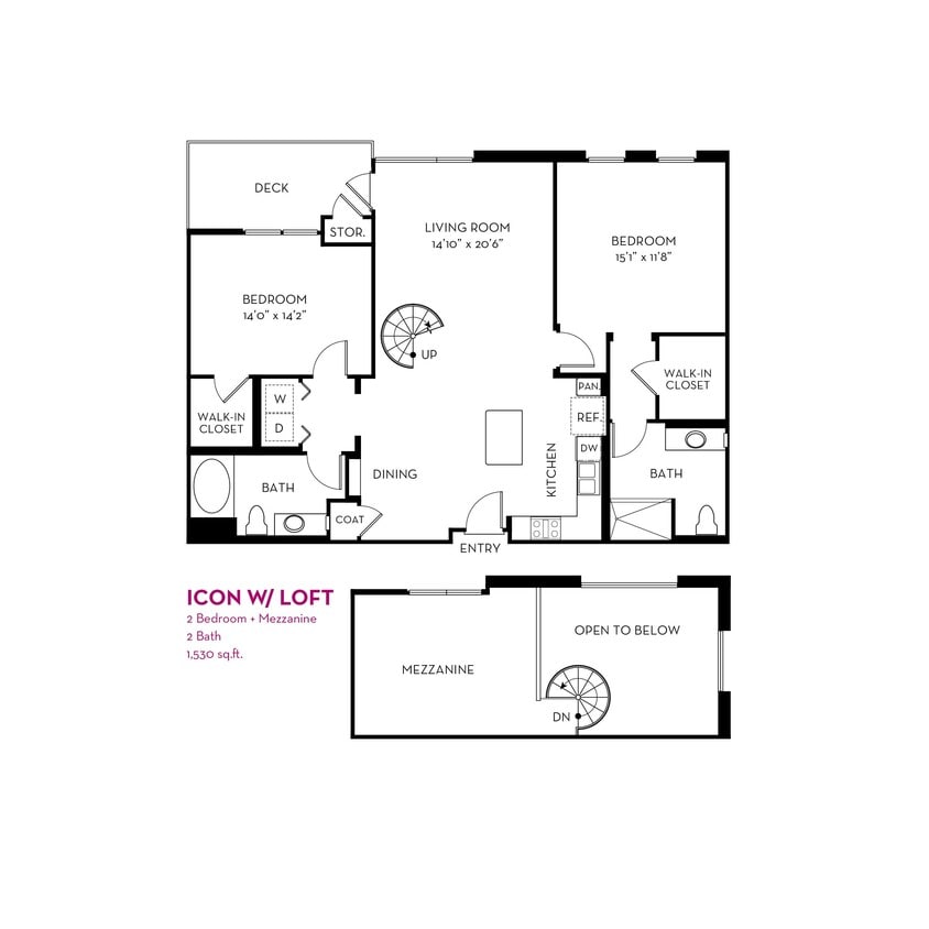 Floor Plan - Icon w Loft