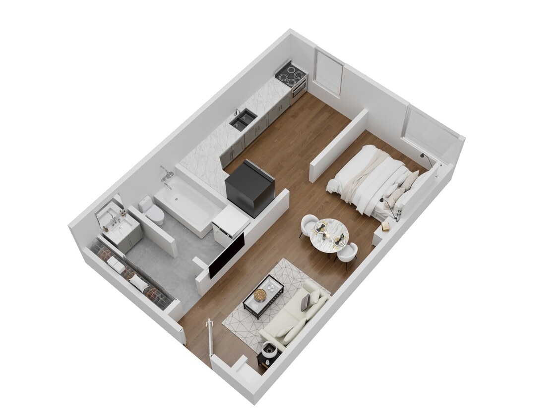 Floor Plan - Studio