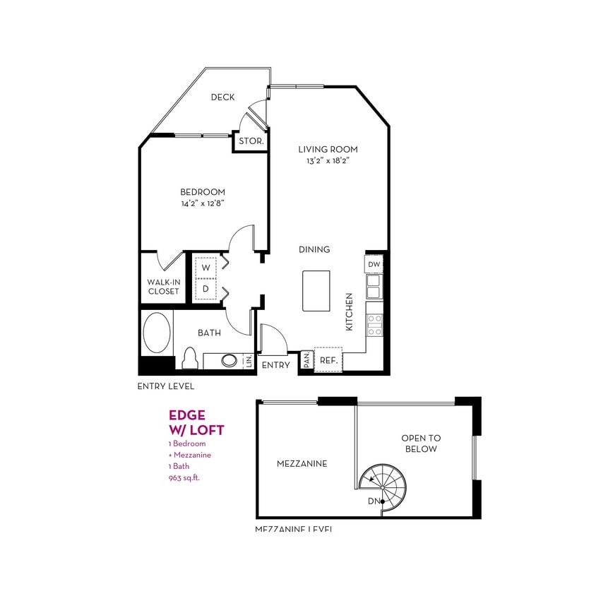 Floor Plan - Edge w Loft