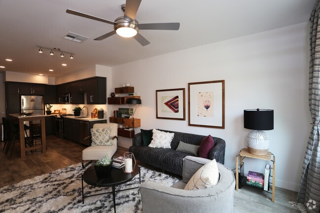 1BR, 1BA-Living Room - Avila