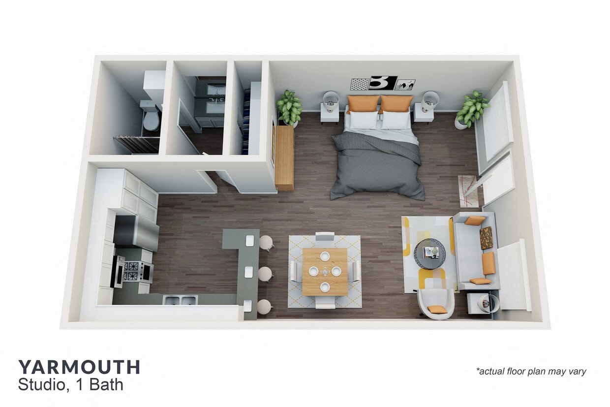 Floor Plan - Studio