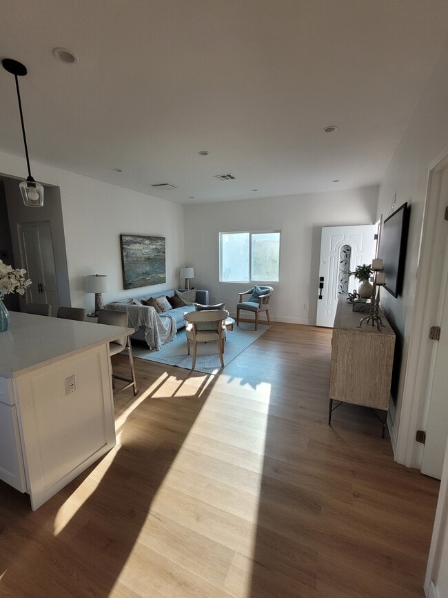Living Room view from Kitchen - 16424 Van Ness Ave