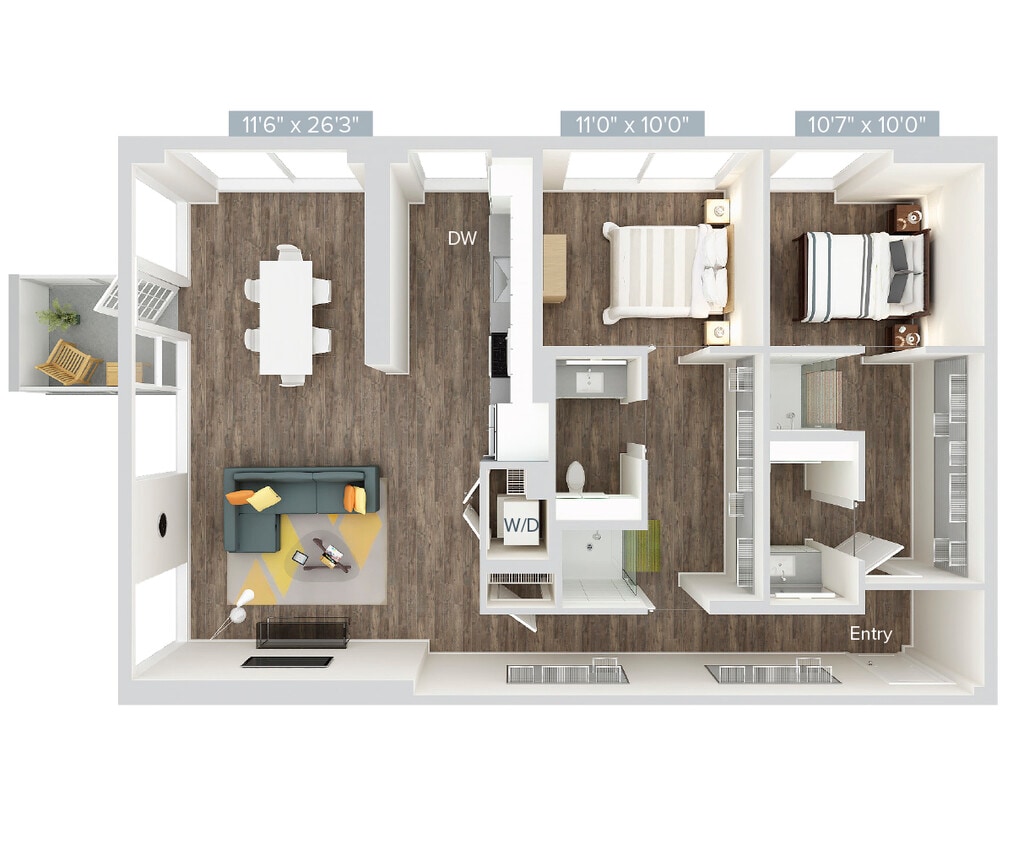 Floor Plan - B18V-1182