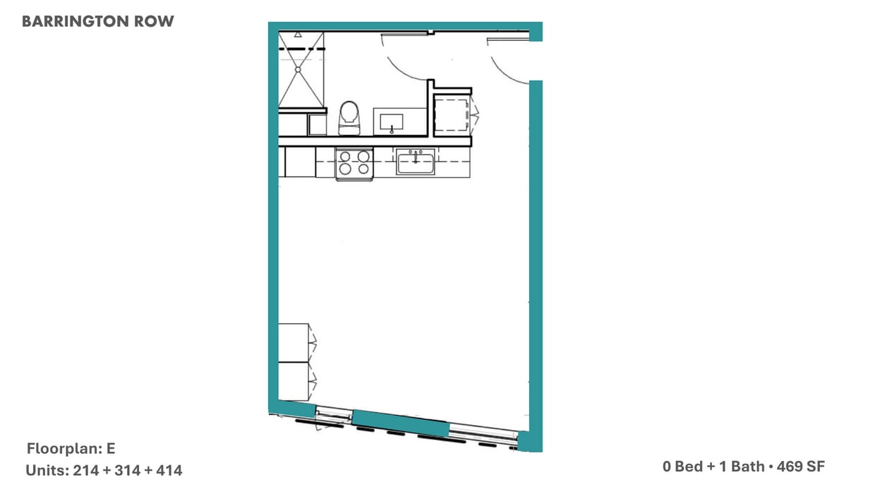 Floor Plan - Floorplan E
