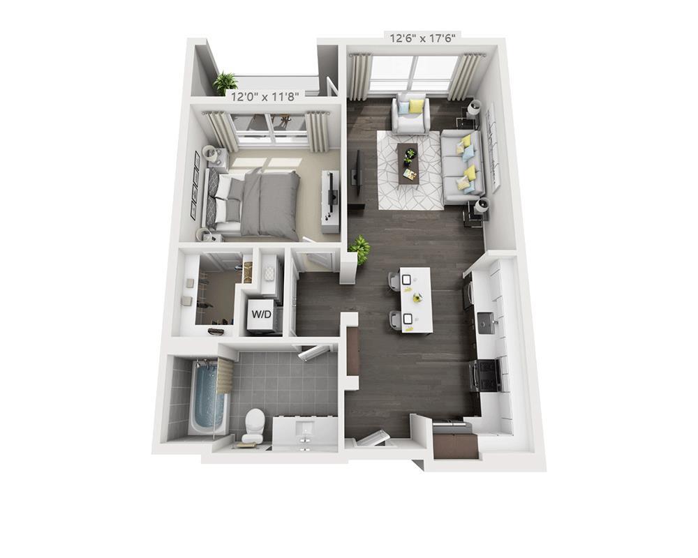 Floor Plan - A1E