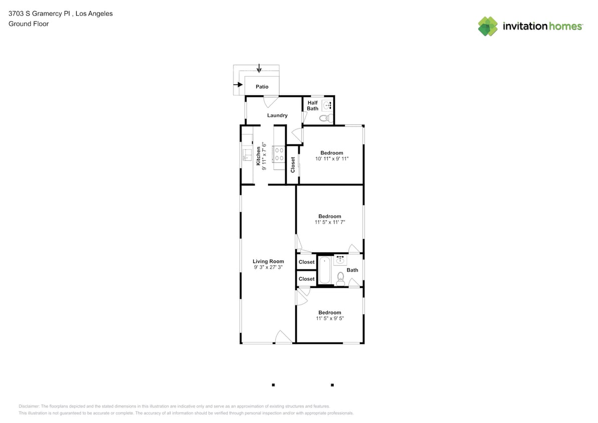 3D Tour - 3703 S Gramercy Pl
