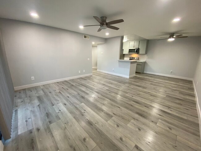 1 BR Living Room - San Jacinto Village Apartments