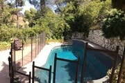 Pool with removable child fence - 17218 Escalon Dr House