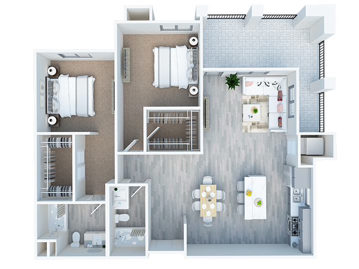 Floor Plan - Valencia Corner