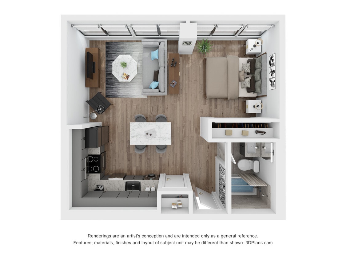 Floor Plan - S9 - Studio