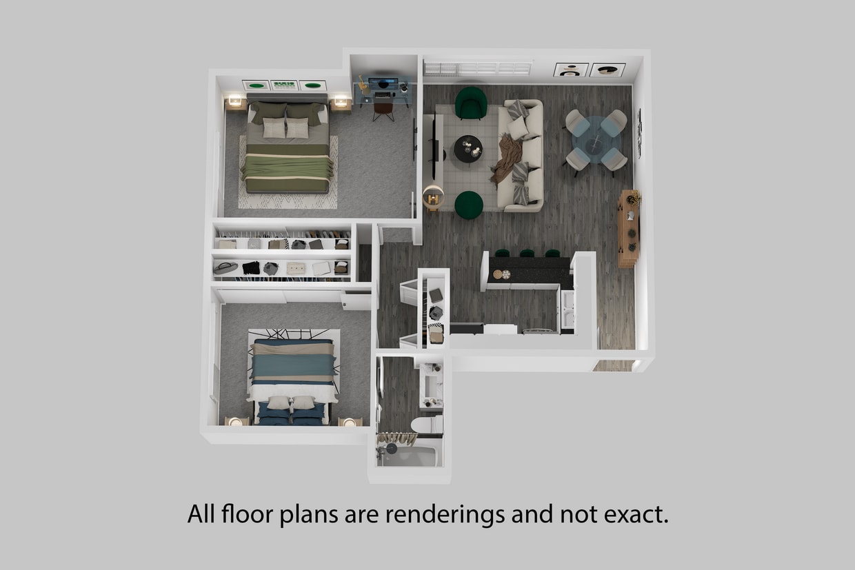 Floor Plan - 2 Bedroom