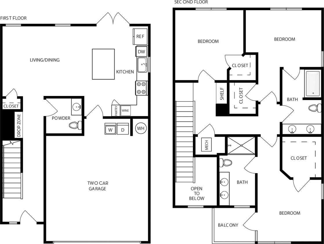 Floor Plan - TH-301