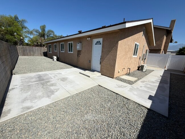 Back door and yard - 2540 E Dunes St Unit B