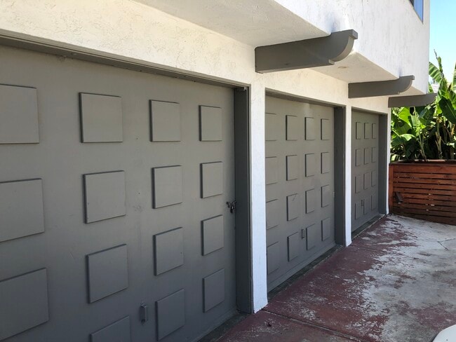 Deep garage_storage cabinet_parking in front of garage - 227 La Paloma Unit A