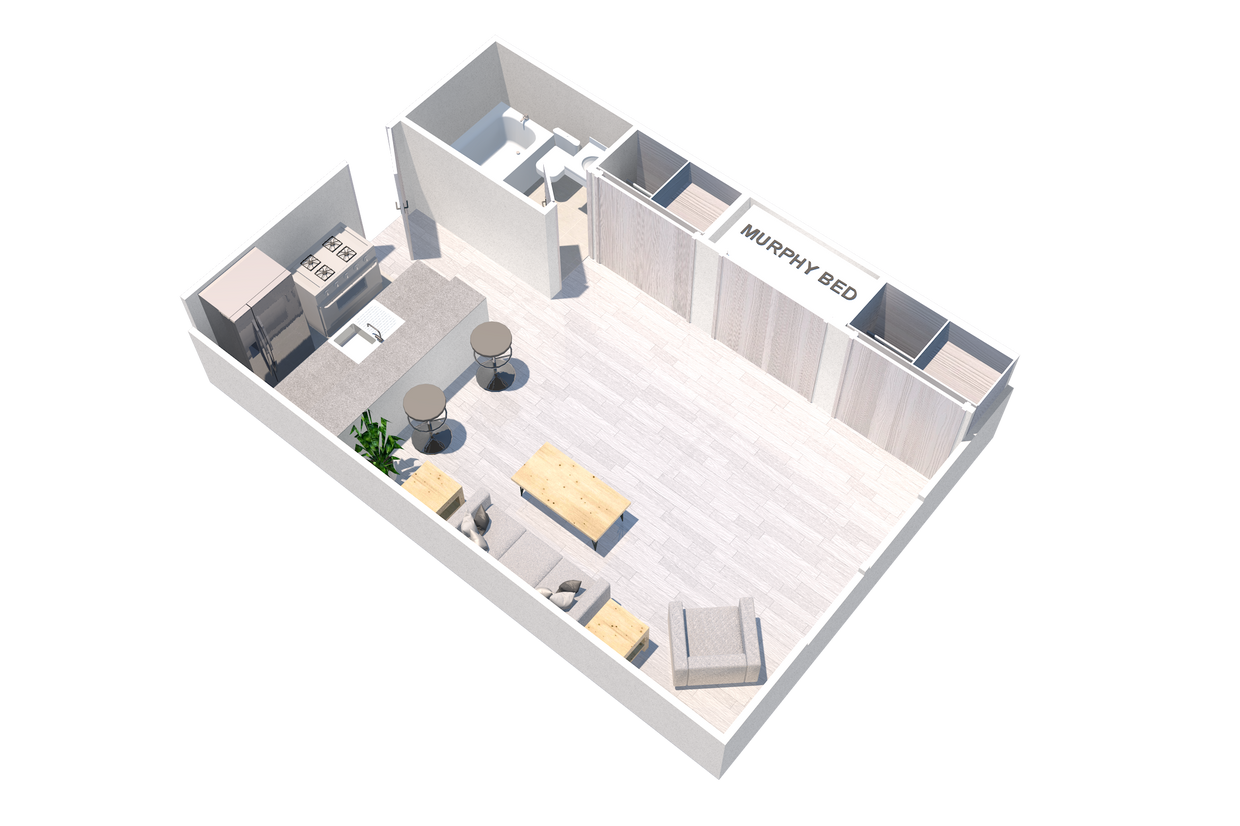 Floor Plan - Studio