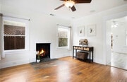 Fireplace in the living room - 2213 Arizona Ave House