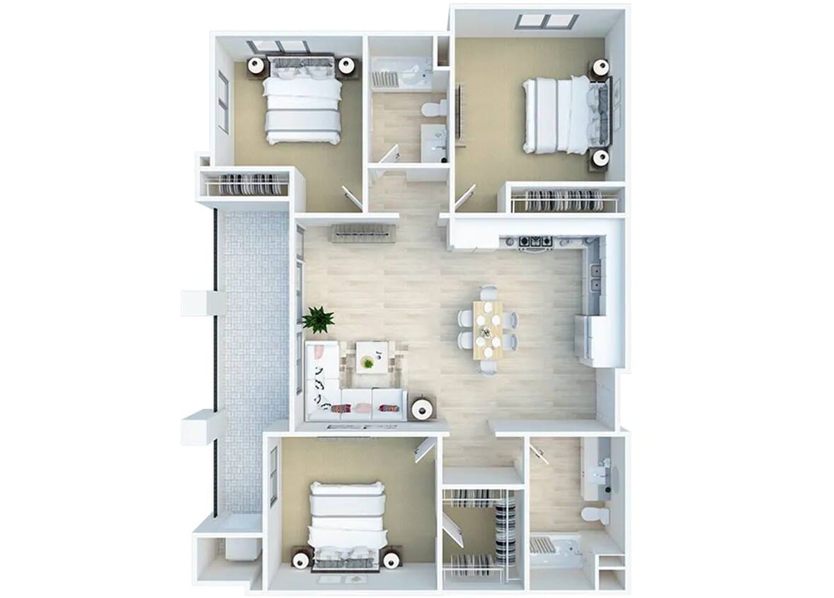Floor Plan - C1 (Pomelo)