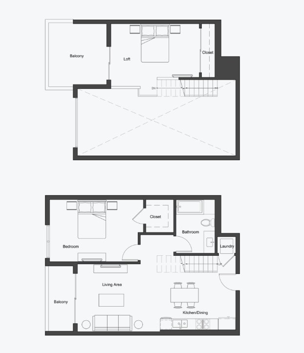 Floor Plan - Cascade PH Loft