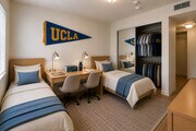 Master Bedroom Floor Plan H 2 beds - Veteran Plaza