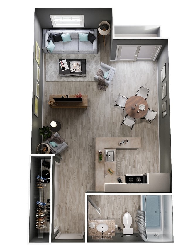 Floor Plan - Studio