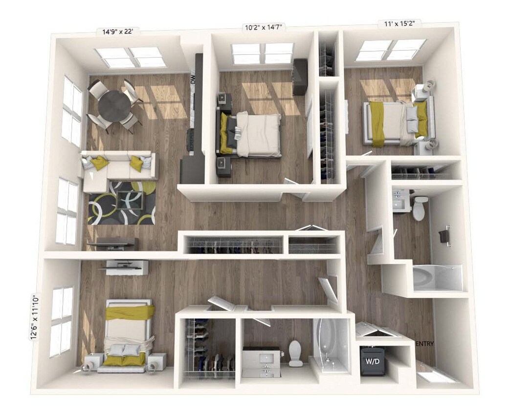 Floor Plan - C3-Upgrade